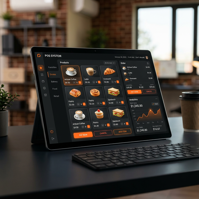 Customizable POS System Preview